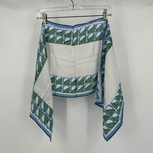 Vera Neumann Womens Vintage Scarf Mod Geometric Mid Century Coastal MCM Japan